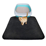 Double Layered Clean Cat Litter Mat