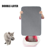 Double Layered Clean Cat Litter Mat
