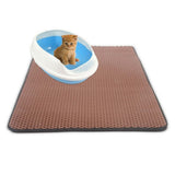 Double Layered Clean Cat Litter Mat