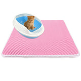 Double Layered Clean Cat Litter Mat