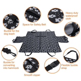 Waterproof Dog Hammock Car Seat Cover + FREE Seat Belt