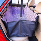 Waterproof Dog Hammock Car Seat Cover + FREE Seat Belt