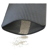 Double Layered Clean Cat Litter Mat