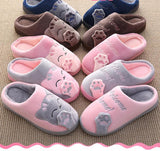 Welcome Home Kitty House Slippers