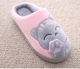 Welcome Home Kitty House Slippers