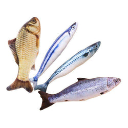 Fishy Catnip Kick Toy For Cats