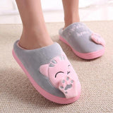 Welcome Home Kitty House Slippers