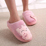 Welcome Home Kitty House Slippers