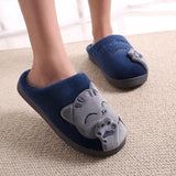 Welcome Home Kitty House Slippers