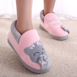 Welcome Home Kitty House Slippers