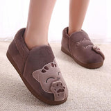 Welcome Home Kitty House Slippers