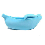 Colorful Plush Banana Peel Cat Bed