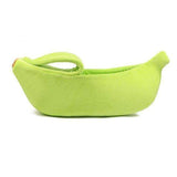Colorful Plush Banana Peel Cat Bed